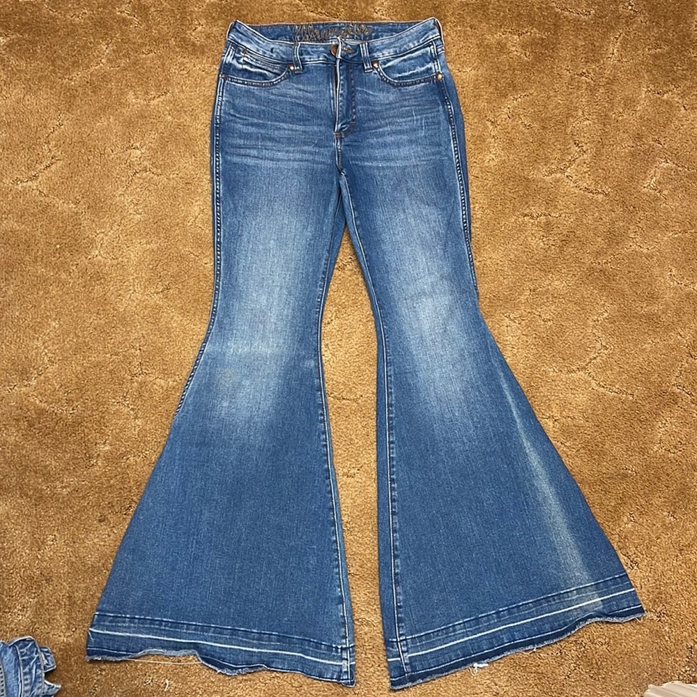 Wrangler Raw Hem Flare 29x34